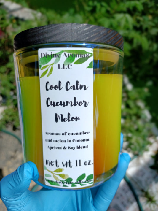 Cool, Calm Cucumber Melon Candle